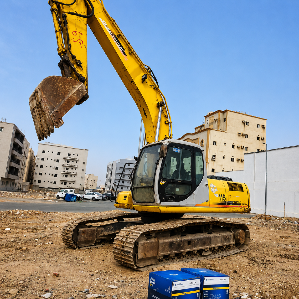 مشروع معدات ثقيلة 21
